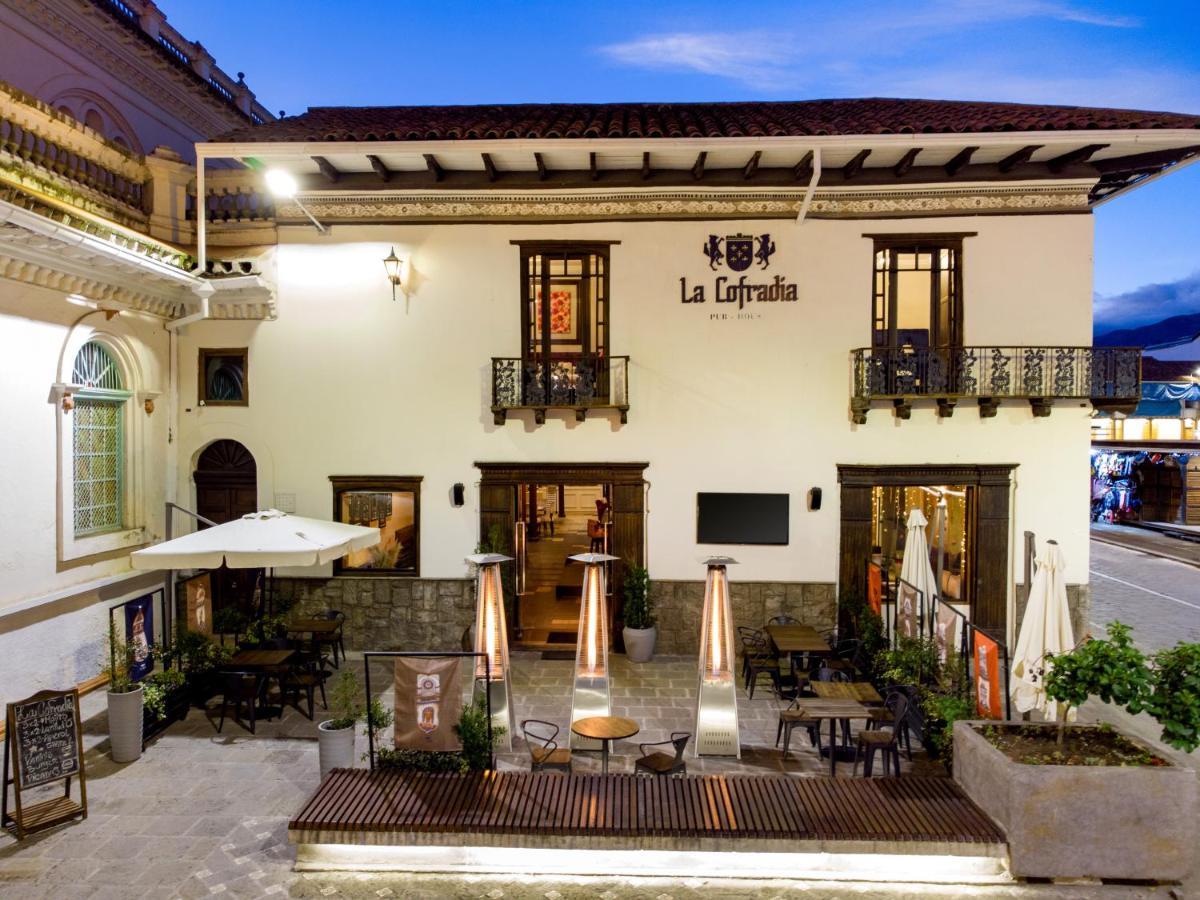 Hotel La Cofradia Pub-House Cuenca Eksteriør bilde